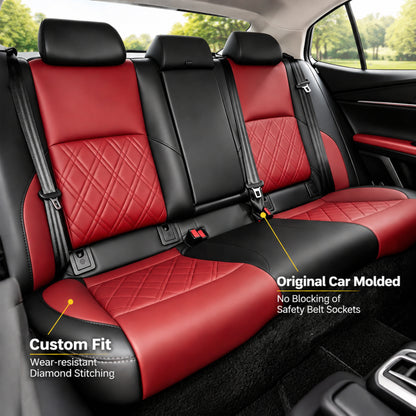 Custom Design Nappa Leather Car Seat Cover factory Directly Full