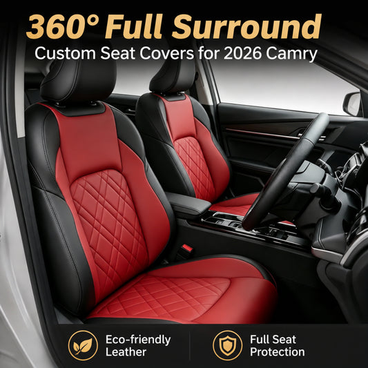 Custom Design Nappa Leather Car Seat Cover factory Directly Full