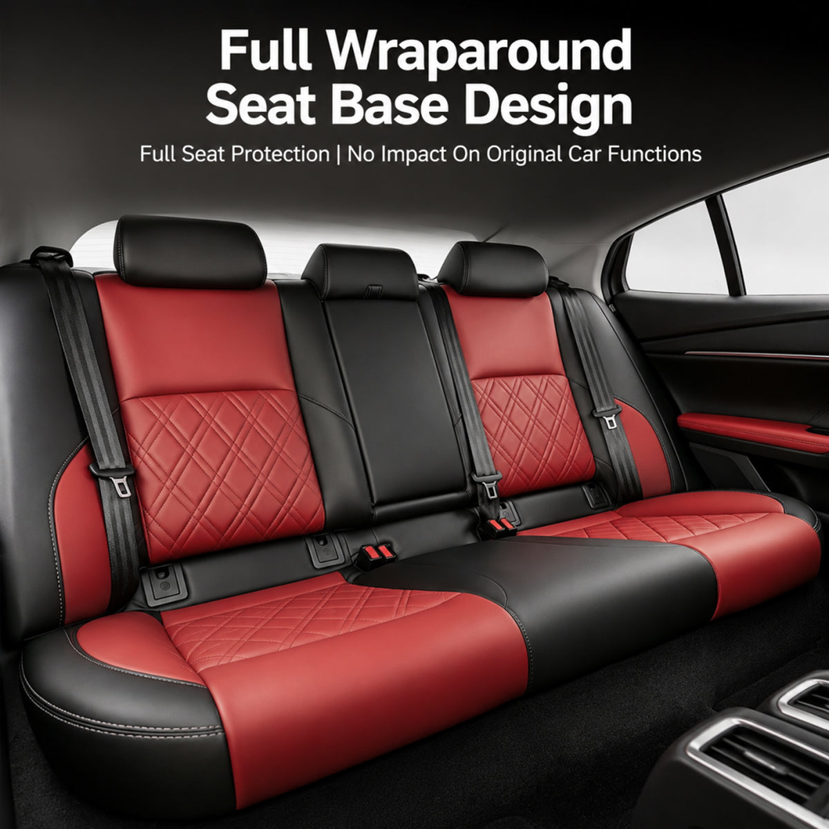 Custom Design Nappa Leather Car Seat Cover factory Directly Full