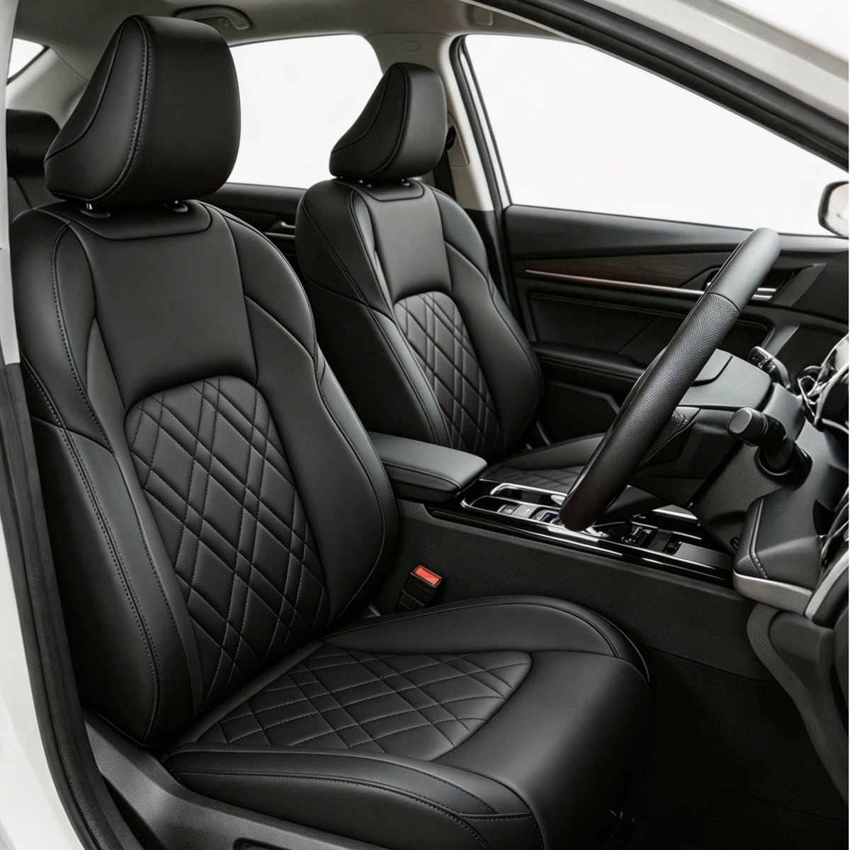 Custom Design Nappa Leather Car Seat Cover factory Directly Full