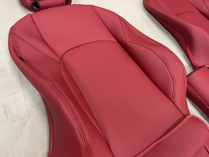 Wholesale Luxury Car Seat Covers Waterproof Nappa Leather Full Set