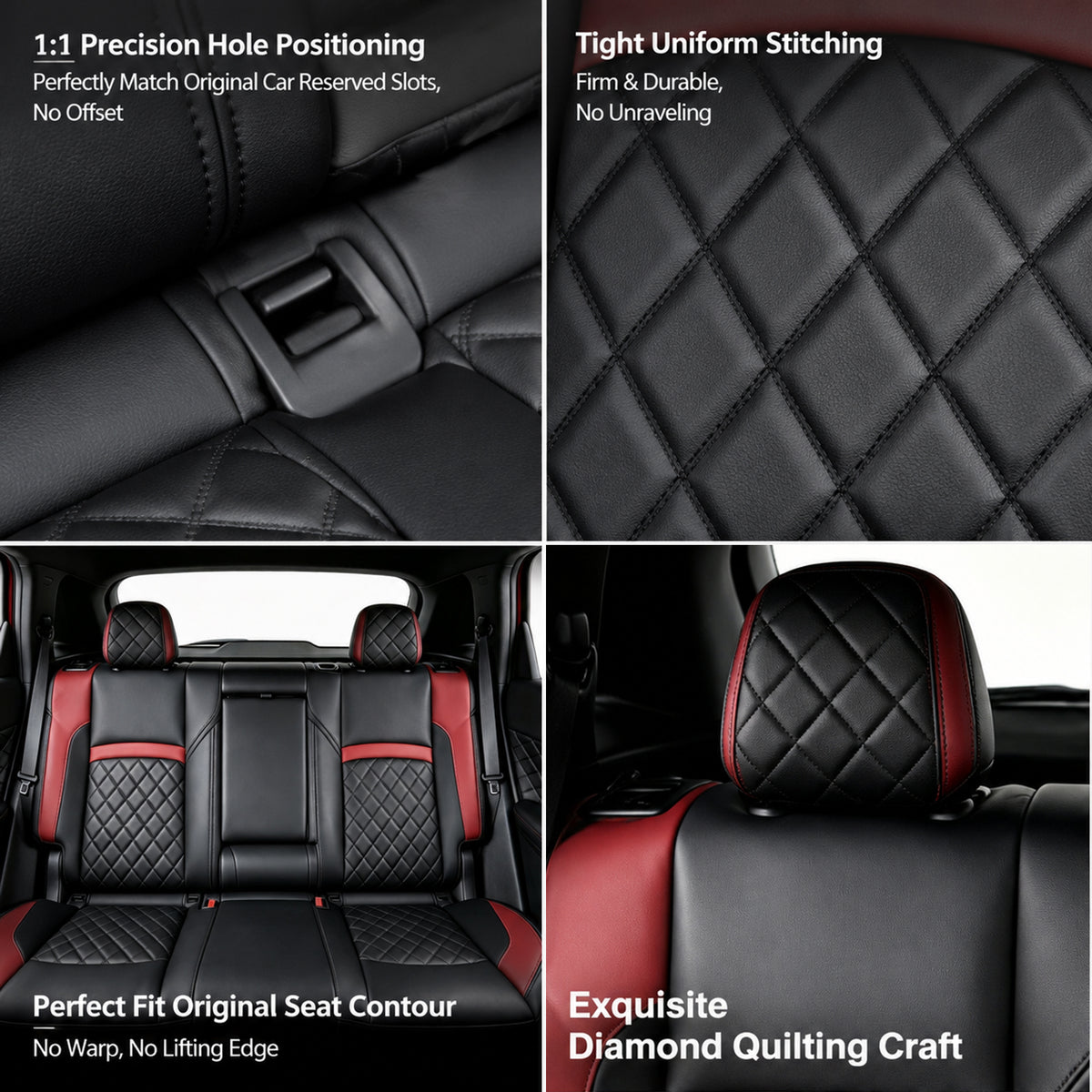 Custom Design Nappa Leather Fashionable Full Surround Seat Protector For 2026 Nissan Rouge