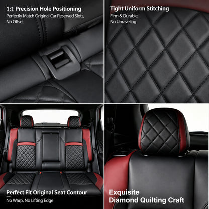 Custom Design Nappa Leather Fashionable Full Surround Seat Protector For 2026 Nissan Rouge