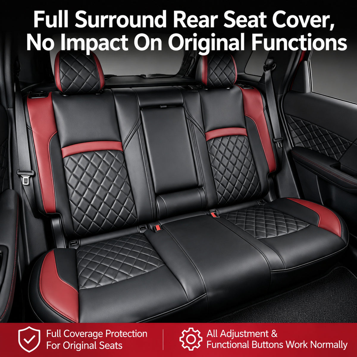 Custom Design Nappa Leather Fashionable Full Surround Seat Protector For 2026 Nissan Rouge