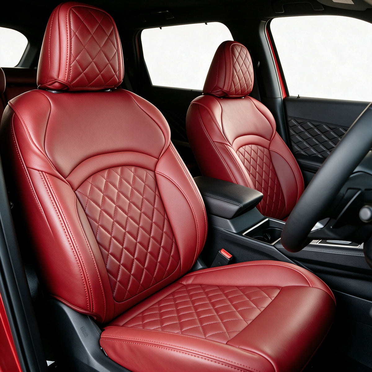 Custom Design Nappa Leather Fashionable Full Surround Seat Protector For 2026 Nissan Rouge