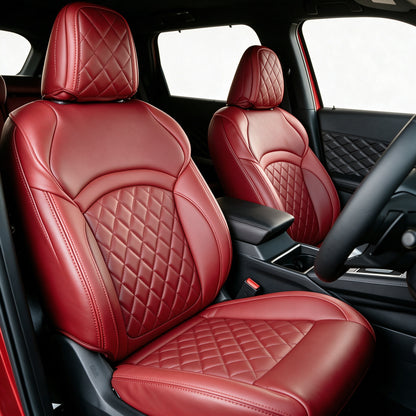 Custom Design Nappa Leather Fashionable Full Surround Seat Protector For 2026 Nissan Rouge