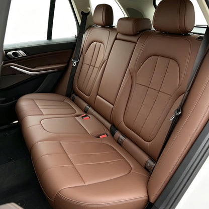 Custom Car Seat Covers OEM Service stain resistant easy to clean Specific Design Full Set For BMW X5 2020