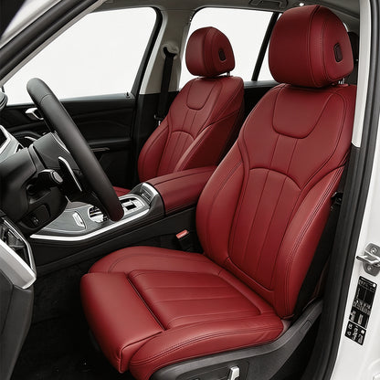 Custom Car Seat Covers OEM Service stain resistant easy to clean Specific Design Full Set For BMW X5 2020