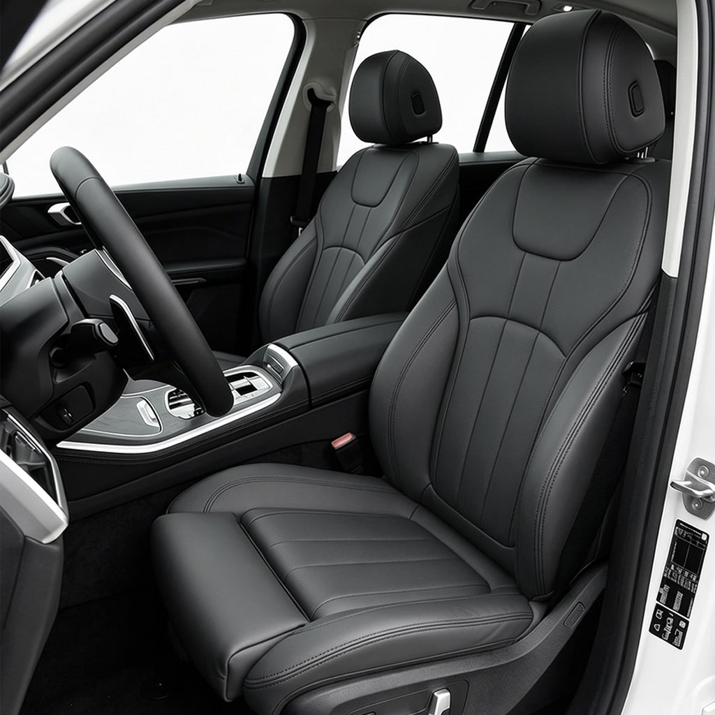 Custom Car Seat Covers OEM Service stain resistant easy to clean Specific Design Full Set For BMW X5 2020