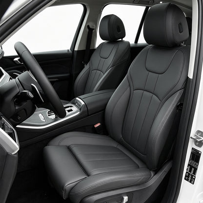 Custom Car Seat Covers OEM Service stain resistant easy to clean Specific Design Full Set For BMW X5 2020