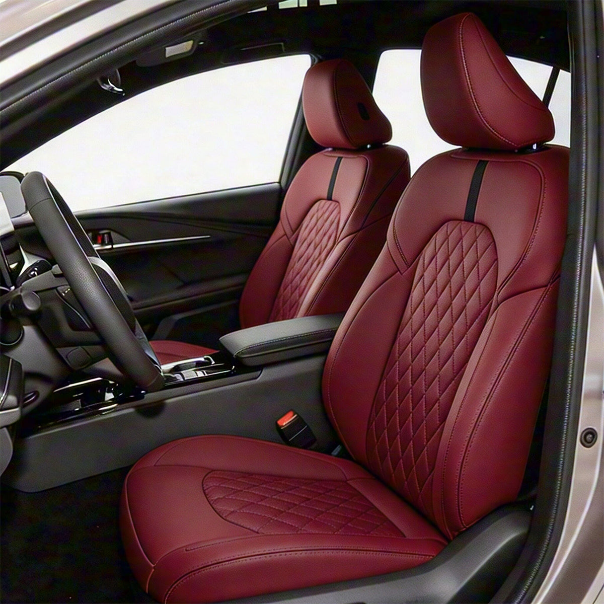 Car Seat Covers Full Set for Toyota Camry 2012-2017, Waterproof