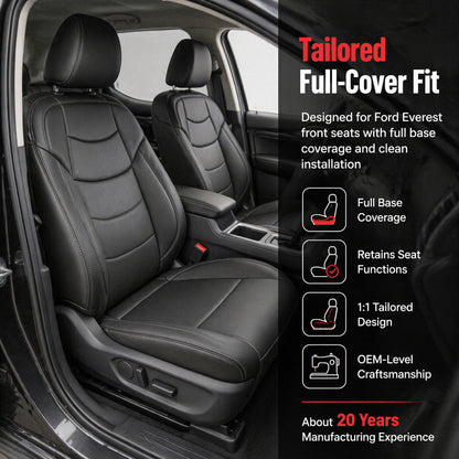 Car Seat Covers Full Set for Toyota FJ Cruiser 2007-2014, Waterproof