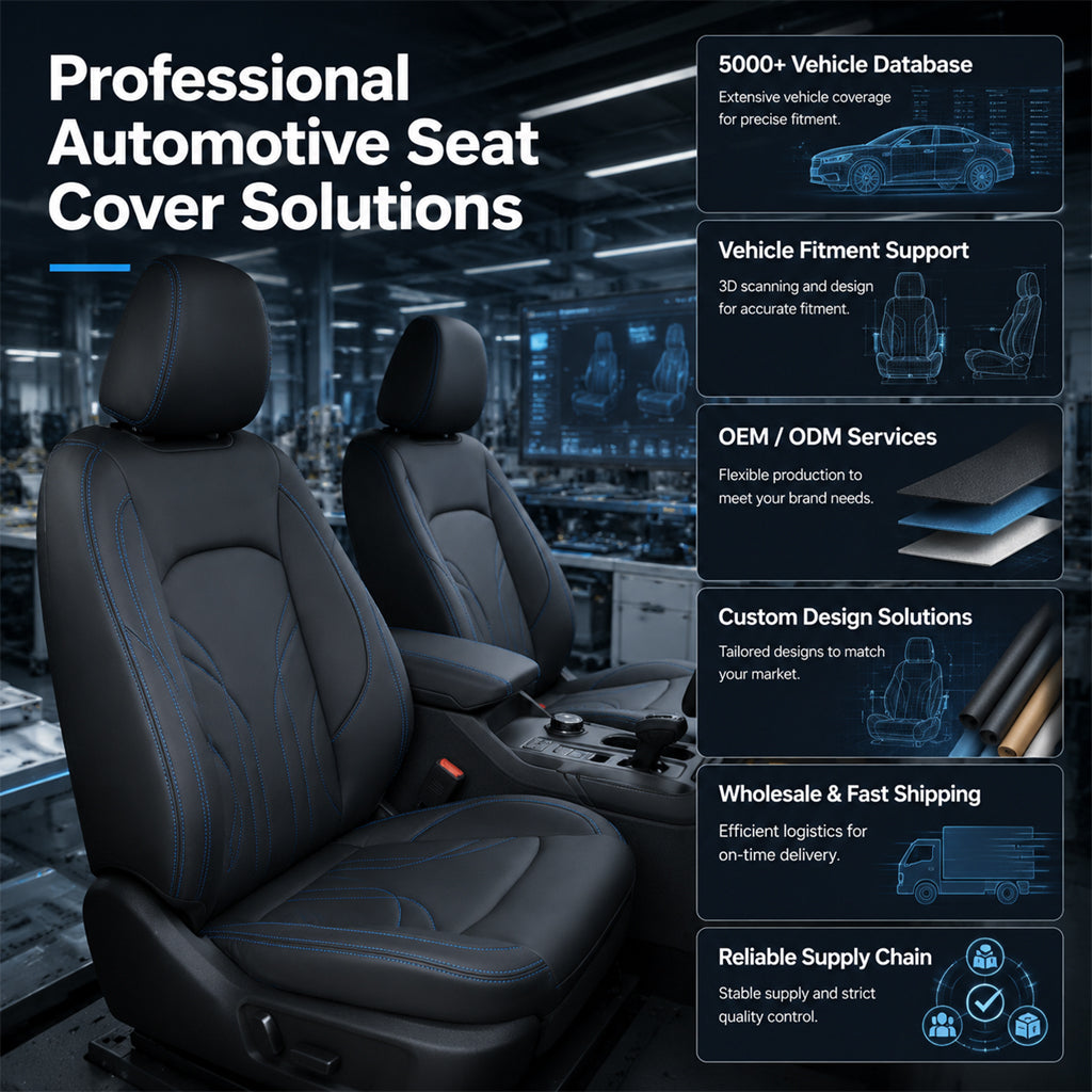 2019-2026 Ford Ranger Seat Covers Custom Fit, Waterproof