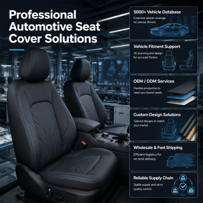 2019-2026 Ford Ranger Seat Covers Custom Fit, Waterproof