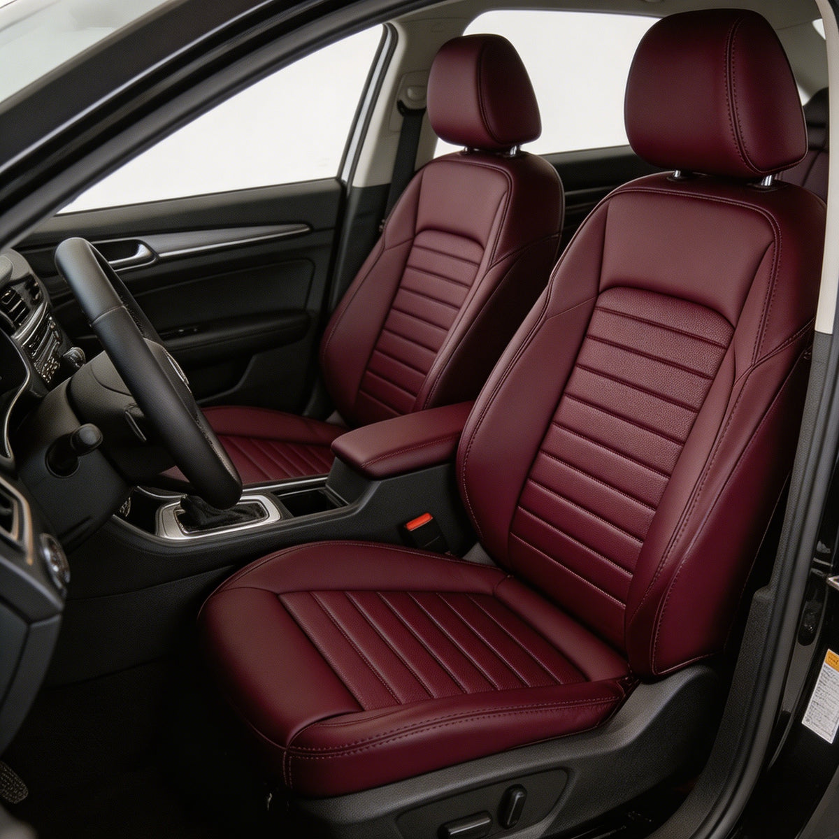 Car Seat Covers Full Set for GMC Terrain 2018-2022, Waterproof Nappa