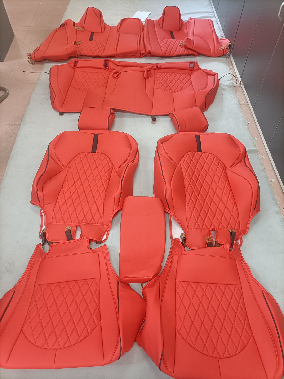 Car Seat Covers Full Set for Toyota Camry 2012-2017, Waterproof