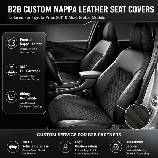 Custom Car Seat Covers OEM Service Universal & Model-Specific Design